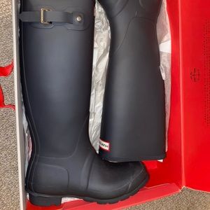 Dark Slate Hunter Rain Boots